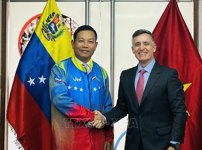 Venezuela sẽ trở thành quốc gia đầu tiên tại Mỹ Latinh có võ đường Vovinam - Ảnh 2. Venezuela sẽ trở thành quốc gia đầu tiên tại Mỹ Latinh có võ đường Vovinam - Ảnh 2.