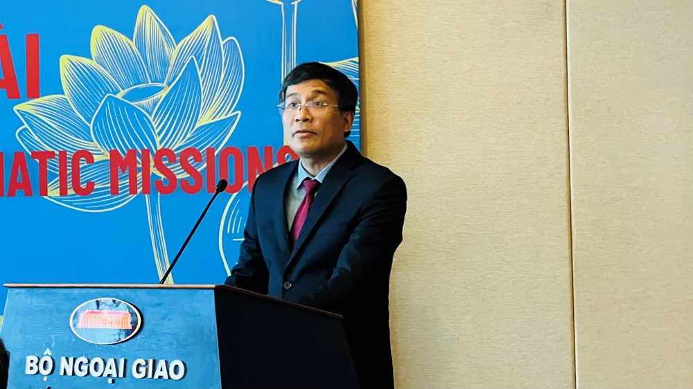 Khai mạc Hội thảo quốc tế “Không gian văn hóa Hồ Chí Minh tại các Cơ quan đại diện Việt Nam ở nước ngoài“ - Ảnh 2. Khai mạc Hội thảo quốc tế “Không gian văn hóa Hồ Chí Minh tại các Cơ quan đại diện Việt Nam ở nước ngoài“ - Ảnh 2.