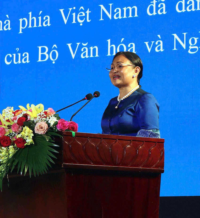 Ấn tượng Lễ Khai mạc Tuần Văn hóa Campuchia tại Việt Nam năm 2025 - Ảnh 2. Ấn tượng Lễ Khai mạc Tuần Văn hóa Campuchia tại Việt Nam năm 2025 - Ảnh 2.