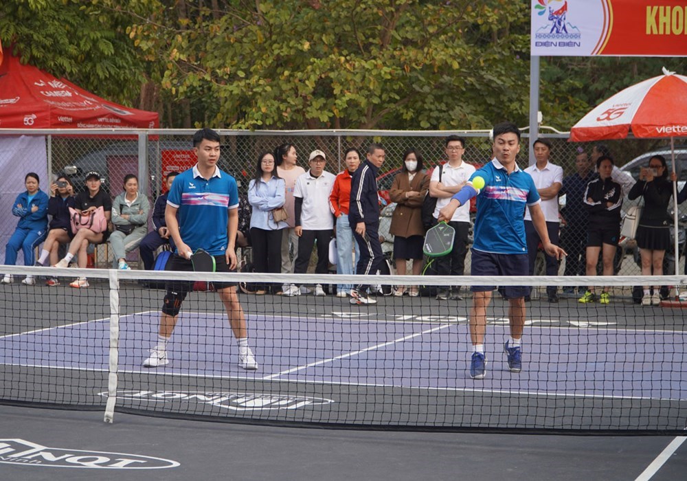 Sắp diễn ra Giải pickleball gia đình Điện Biên lần thứ I năm 2025 - Ảnh 1. Sắp diễn ra Giải pickleball gia đình Điện Biên lần thứ I năm 2025 - Ảnh 1.