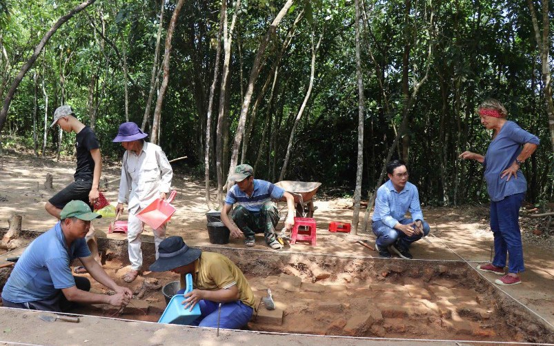 Những phát hiện mới trong quá trình khai quật tại Khu đền tháp Mỹ Sơn