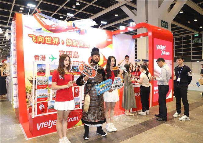 Việt Nam tham dự Hội chợ Du lịch Quốc tế tại Hong Kong (Trung Quốc) - Ảnh 2. Việt Nam tham dự Hội chợ Du lịch Quốc tế tại Hong Kong (Trung Quốc) - Ảnh 2.