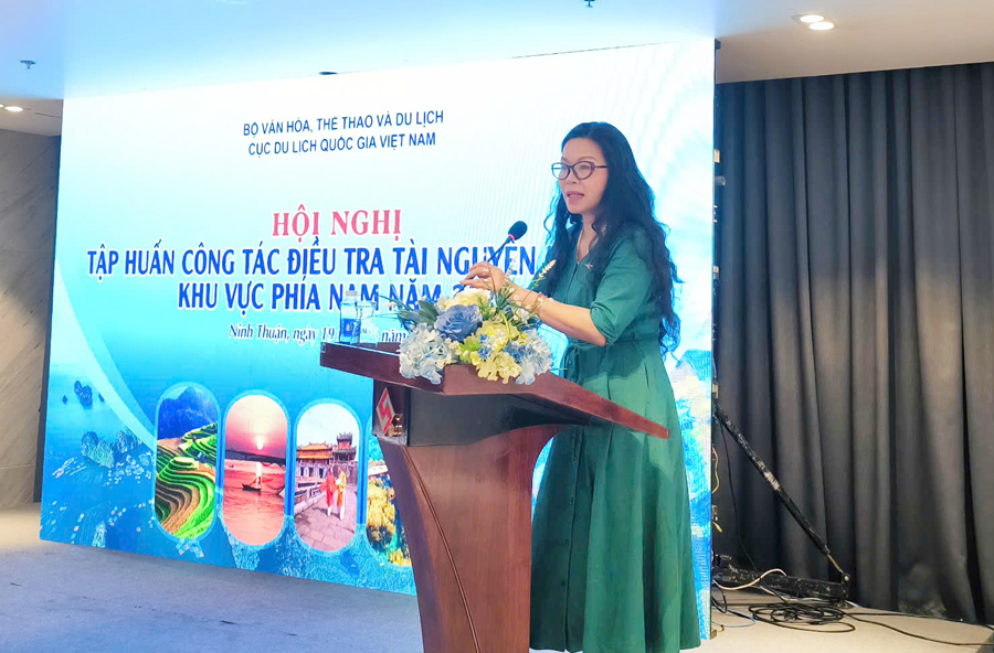 Cục Du lịch Quốc gia Việt Nam tổ chức Hội nghị tập huấn công tác điều tra tài nguyên du lịch khu vực phía Nam - Ảnh 3. Cục Du lịch Quốc gia Việt Nam tổ chức Hội nghị tập huấn công tác điều tra tài nguyên du lịch khu vực phía Nam - Ảnh 3.