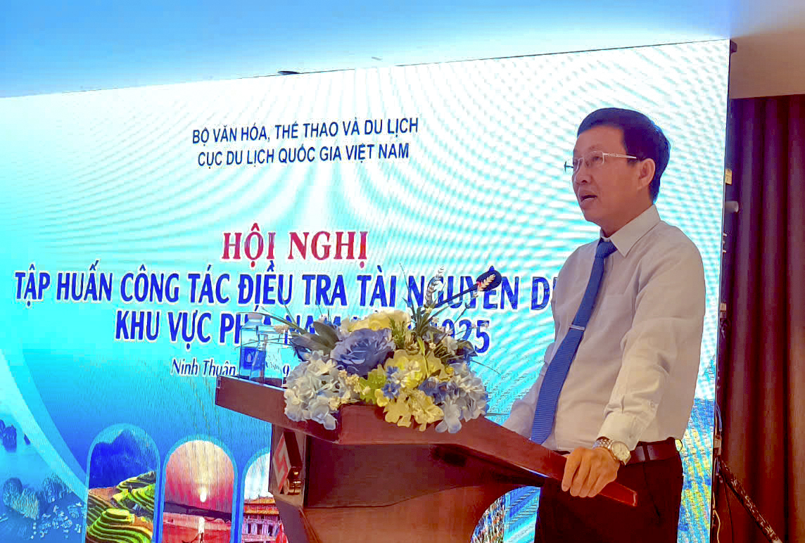 Cục Du lịch Quốc gia Việt Nam tổ chức Hội nghị tập huấn công tác điều tra tài nguyên du lịch khu vực phía Nam - Ảnh 2. Cục Du lịch Quốc gia Việt Nam tổ chức Hội nghị tập huấn công tác điều tra tài nguyên du lịch khu vực phía Nam - Ảnh 2.