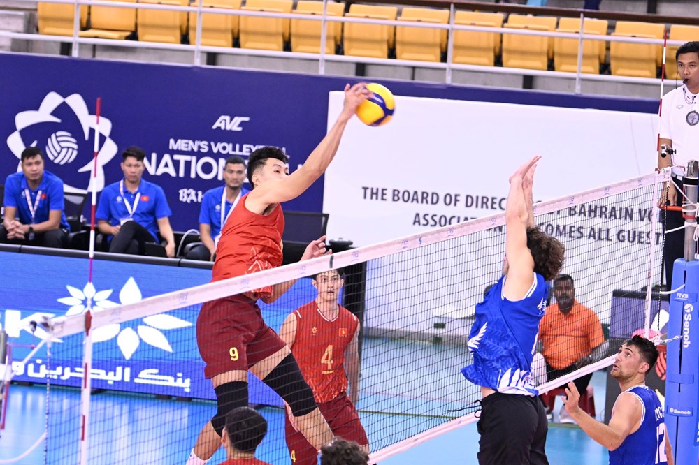 Thắng New Zealand, đội tuyển bóng chuyền nam Việt Nam vào tứ kết AVC Nations Cup 2025 - Ảnh 1. Thắng New Zealand, đội tuyển bóng chuyền nam Việt Nam vào tứ kết AVC Nations Cup 2025 - Ảnh 1.