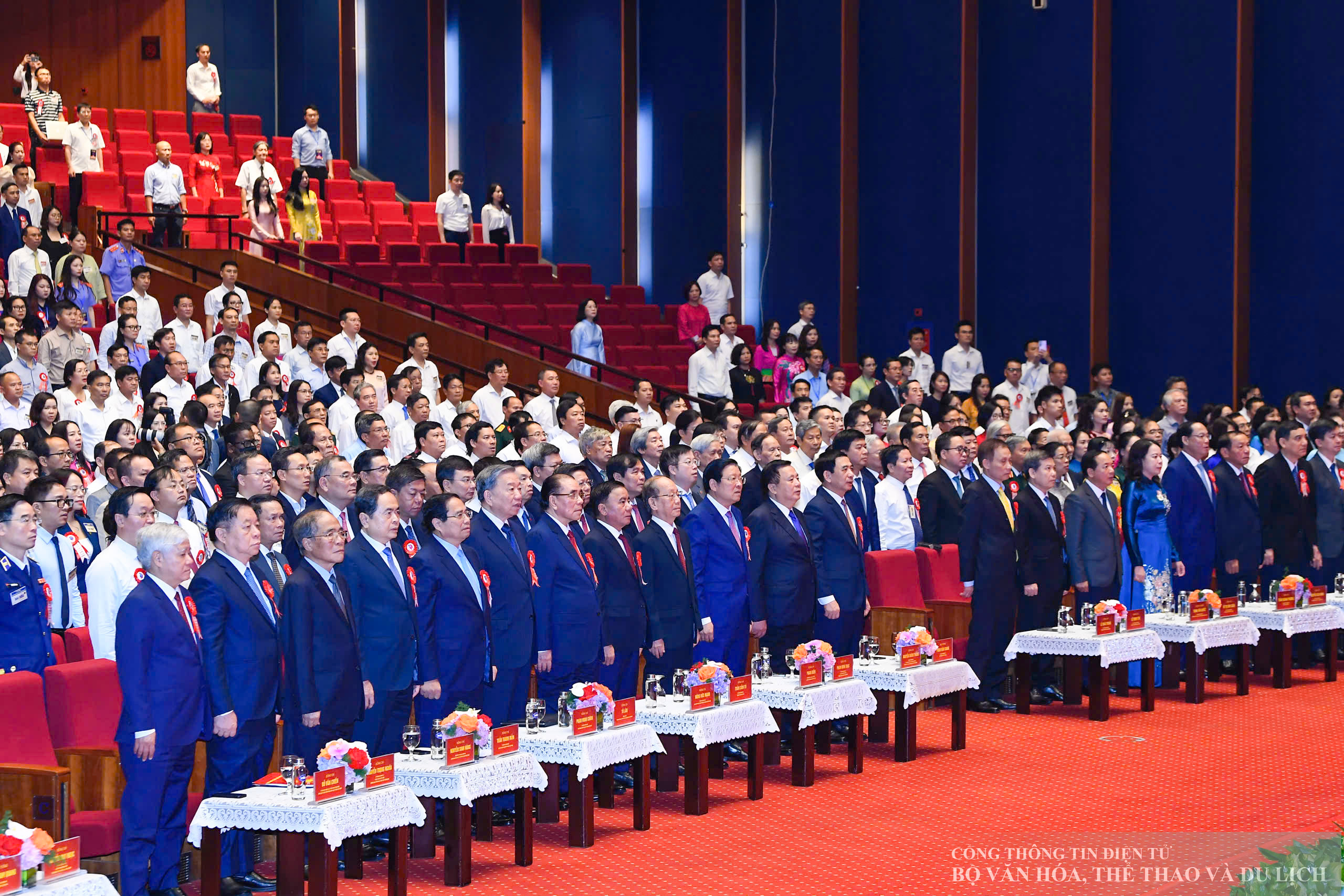 Các đồng chí lãnh đạo, nguyên lãnh đạo Đảng, Nhà nước dự lễ Kỷ niệm 100 năm ngày Báo chí cách mạng Việt Nam