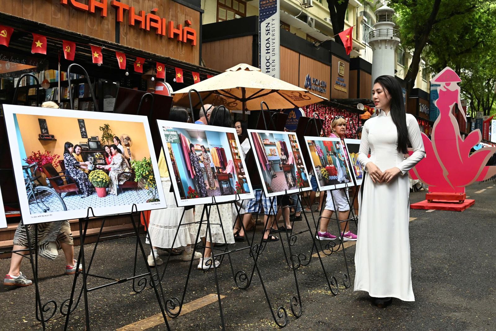 TP Hồ Chí Minh: Khai thác tiềm năng áo dài trong phát triển sản phẩm du lịch - Ảnh 1. TP Hồ Chí Minh: Khai thác tiềm năng áo dài trong phát triển sản phẩm du lịch - Ảnh 1.