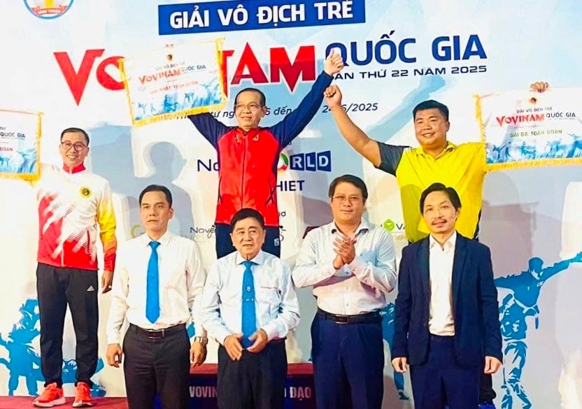 TP. Hồ Chí Minh Nhất toàn đoàn tại Giải vô địch trẻ Vovinam quốc gia 2025 - Ảnh 1. TP. Hồ Chí Minh Nhất toàn đoàn tại Giải vô địch trẻ Vovinam quốc gia 2025 - Ảnh 1.