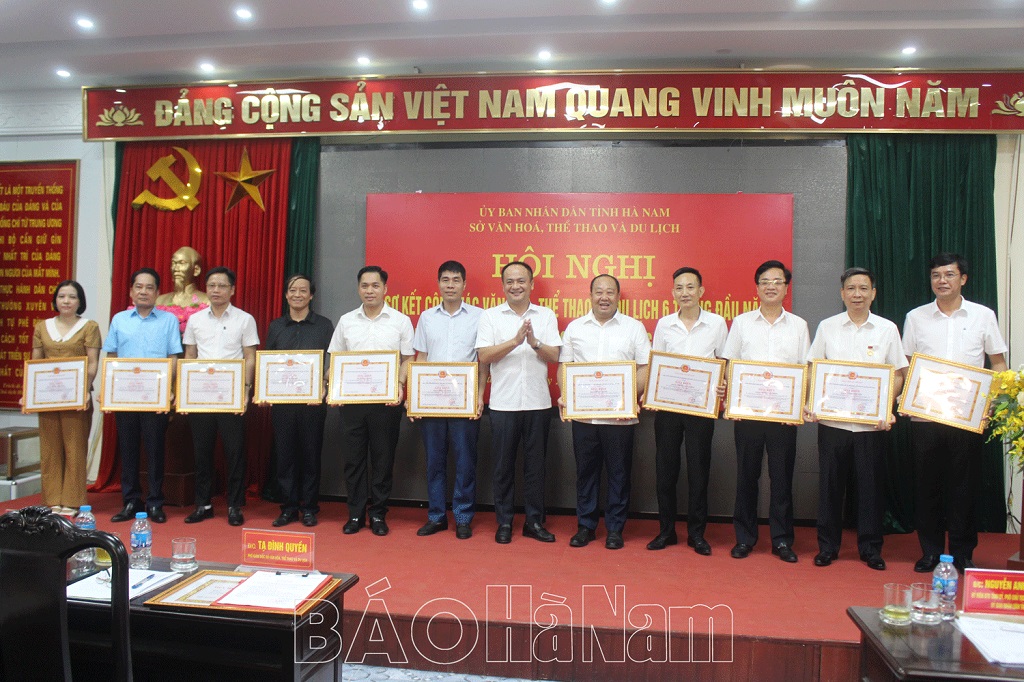 Sở Văn hóa, Thể thao và Du lịch Hà Nam sơ kết công tác 6 tháng đầu năm 2025 - Ảnh 5. Sở Văn hóa, Thể thao và Du lịch Hà Nam sơ kết công tác 6 tháng đầu năm 2025 - Ảnh 5.