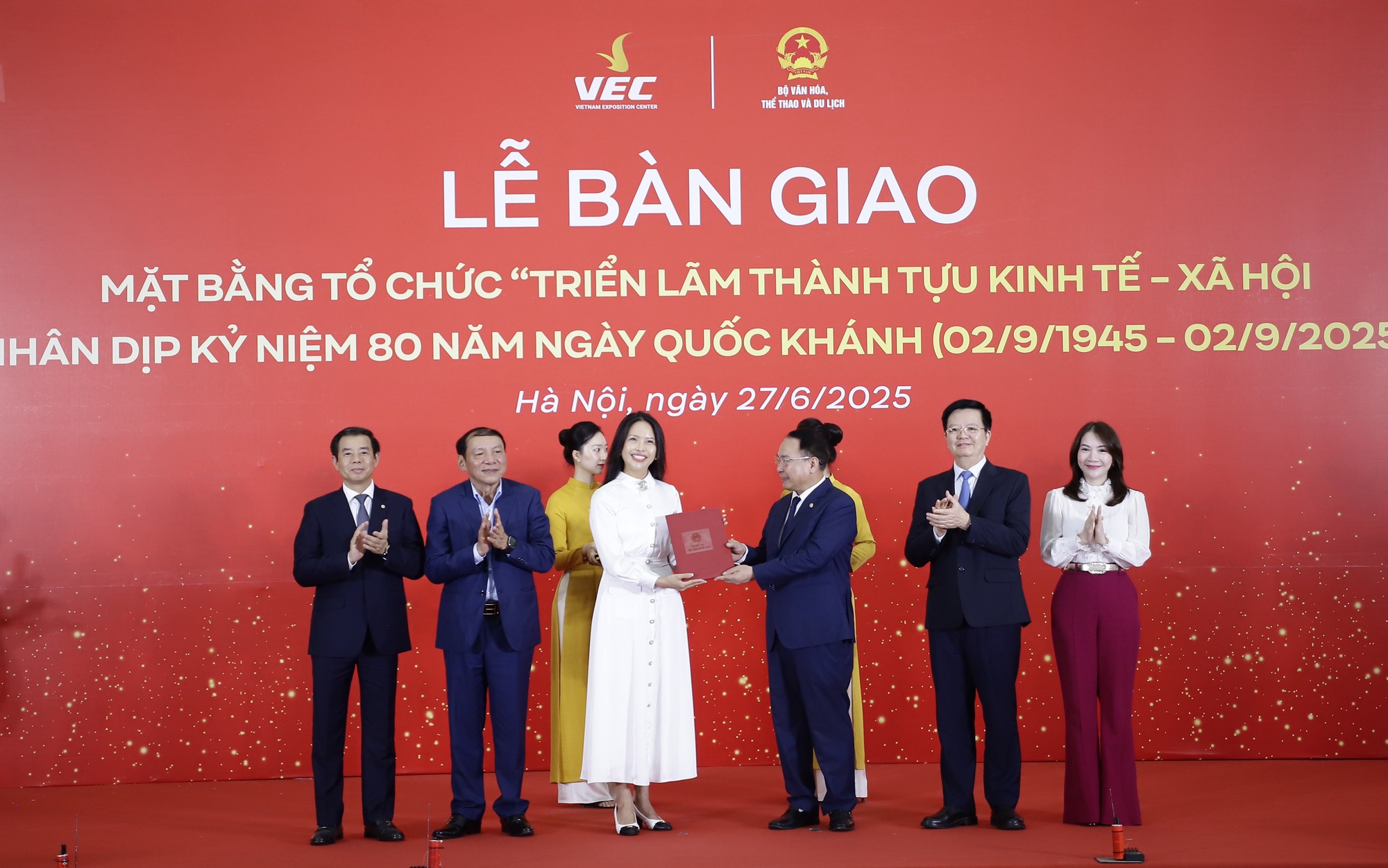 Trung tâm Triển lãm Việt Nam là biểu tượng cho tinh thần đổi mới, phát triển và khát vọng vươn lên trong kỷ nguyên mới