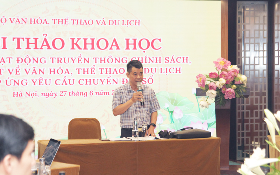 Đẩy mạnh chuyển đổi số trong truyền thông chính sách ngành VHTTDL - Ảnh 2. Đẩy mạnh chuyển đổi số trong truyền thông chính sách ngành VHTTDL - Ảnh 2.