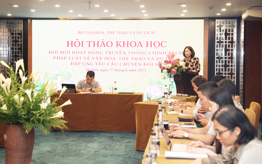 Đẩy mạnh chuyển đổi số trong truyền thông chính sách ngành VHTTDL - Ảnh 5. Đẩy mạnh chuyển đổi số trong truyền thông chính sách ngành VHTTDL - Ảnh 5.
