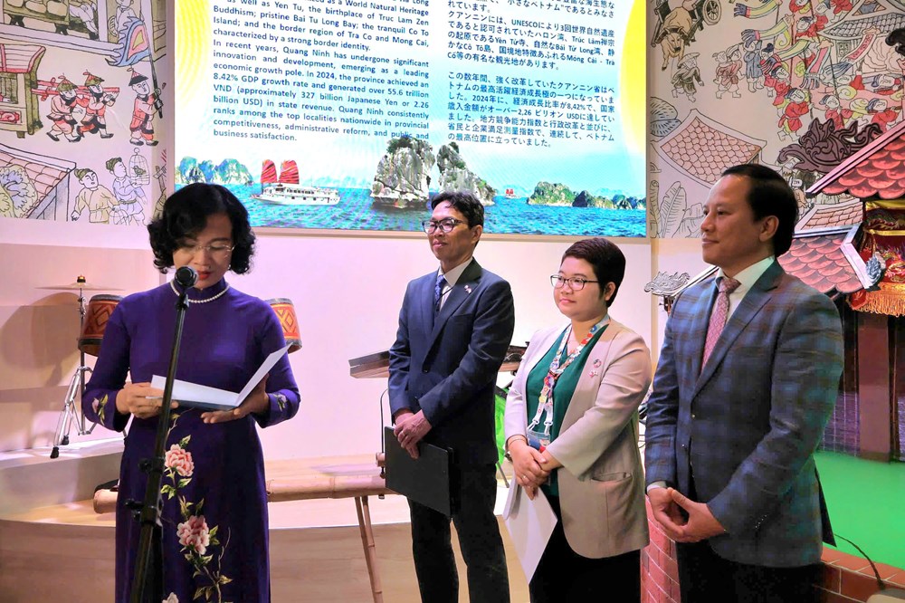 Khai mạc Tuần lễ Quảng Ninh tại EXPO 2025 Osaka - Ảnh 1. Khai mạc Tuần lễ Quảng Ninh tại EXPO 2025 Osaka - Ảnh 1.