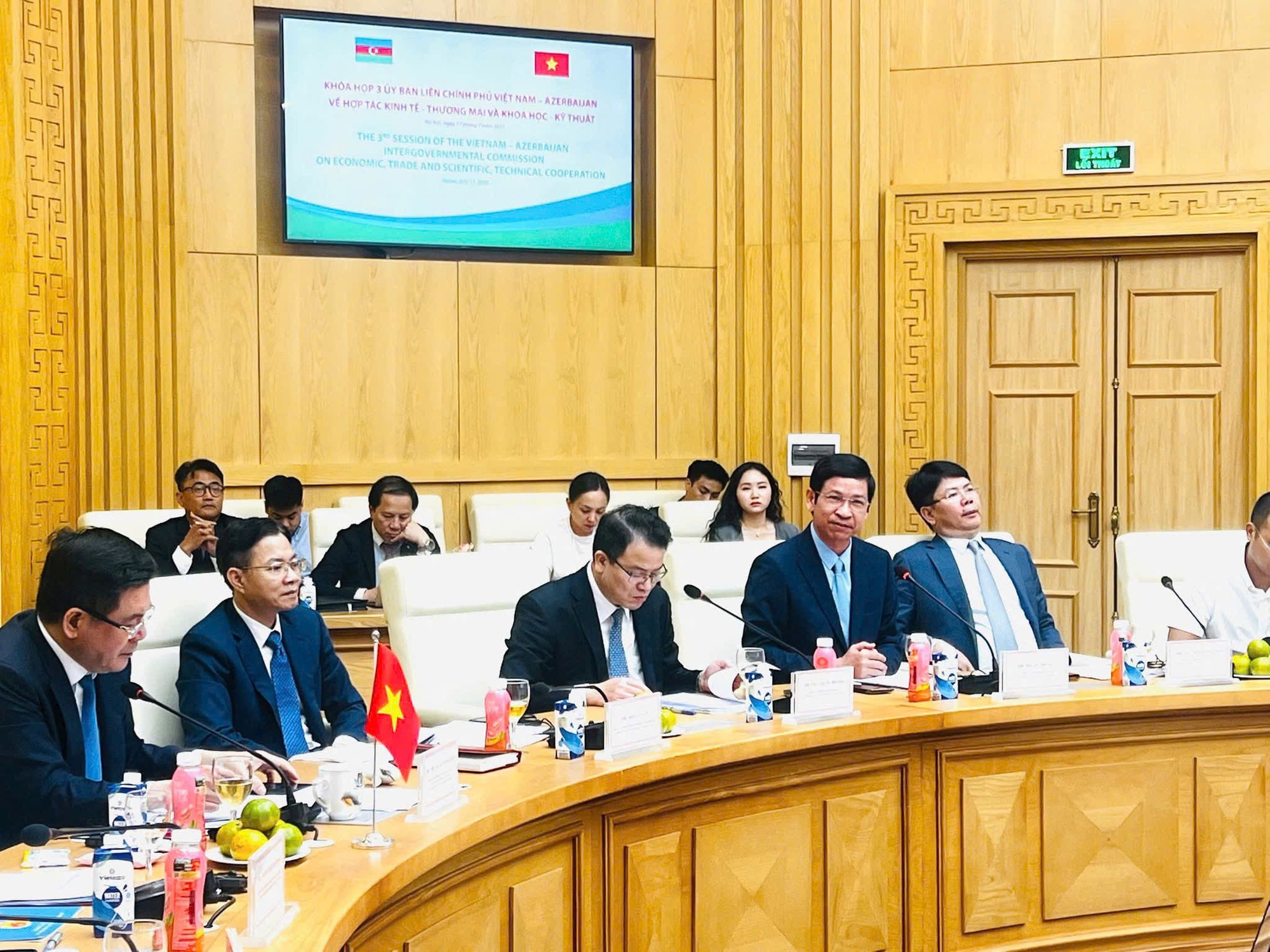 Việt Nam - Azerbaijan: Ưu tiên đẩy mạnh hợp tác văn hoá, thể thao và du lịch - Ảnh 1. Việt Nam - Azerbaijan: Ưu tiên đẩy mạnh hợp tác văn hoá, thể thao và du lịch - Ảnh 1.