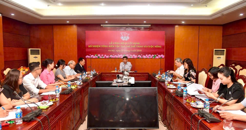 Lãnh đạo Cục TDTT Việt Nam làm việc với Ủy ban Olympic Việt Nam - Ảnh 3. Lãnh đạo Cục TDTT Việt Nam làm việc với Ủy ban Olympic Việt Nam - Ảnh 3.