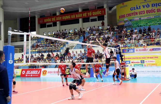 Bế mạc Giải Vô địch Bóng chuyền U23 quốc gia năm 2025 - Ảnh 1. Bế mạc Giải Vô địch Bóng chuyền U23 quốc gia năm 2025 - Ảnh 1.