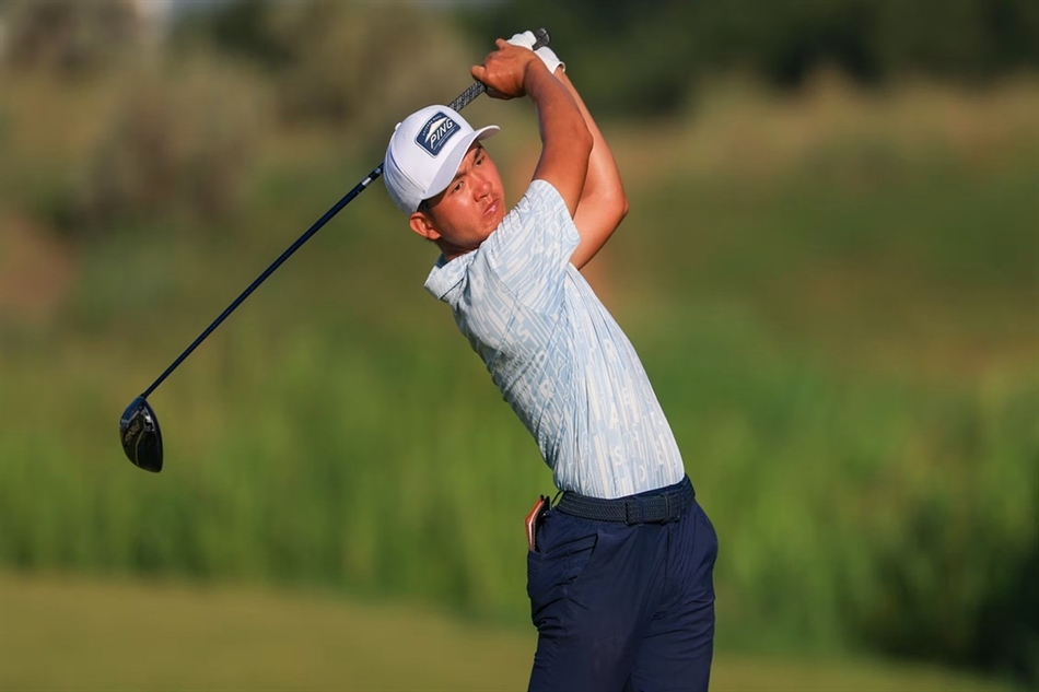 Nguyễn Anh Minh giành ngôi Á quân US Junior Amateur 2025 - Ảnh 1. Nguyễn Anh Minh giành ngôi Á quân US Junior Amateur 2025 - Ảnh 1.
