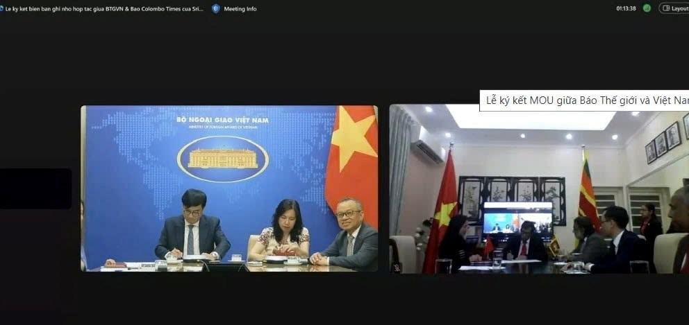 Báo Thế giới và Việt Nam “bắt tay chiến lược” với The Colombo Times - điểm nhấn mới trong hợp tác báo chí quốc tế - Ảnh 3.