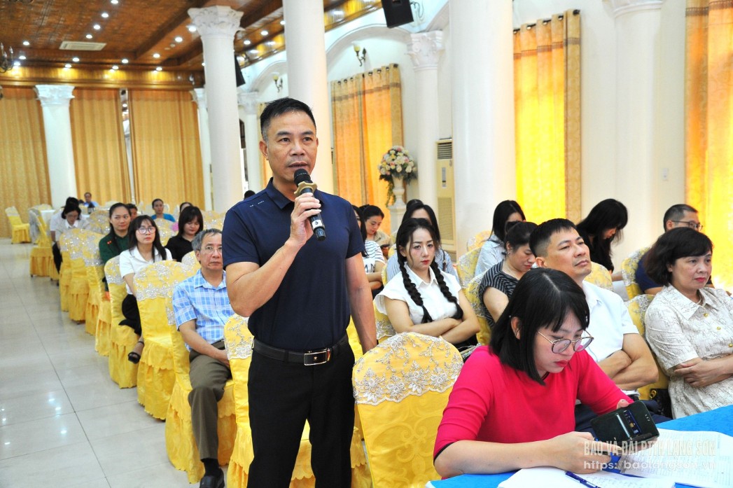 Lạng Sơn: Gặp mặt doanh nghiệp kinh doanh trong lĩnh vực văn hóa, thể thao và du lịch - Ảnh 4. Lạng Sơn: Gặp mặt doanh nghiệp kinh doanh trong lĩnh vực văn hóa, thể thao và du lịch - Ảnh 4.