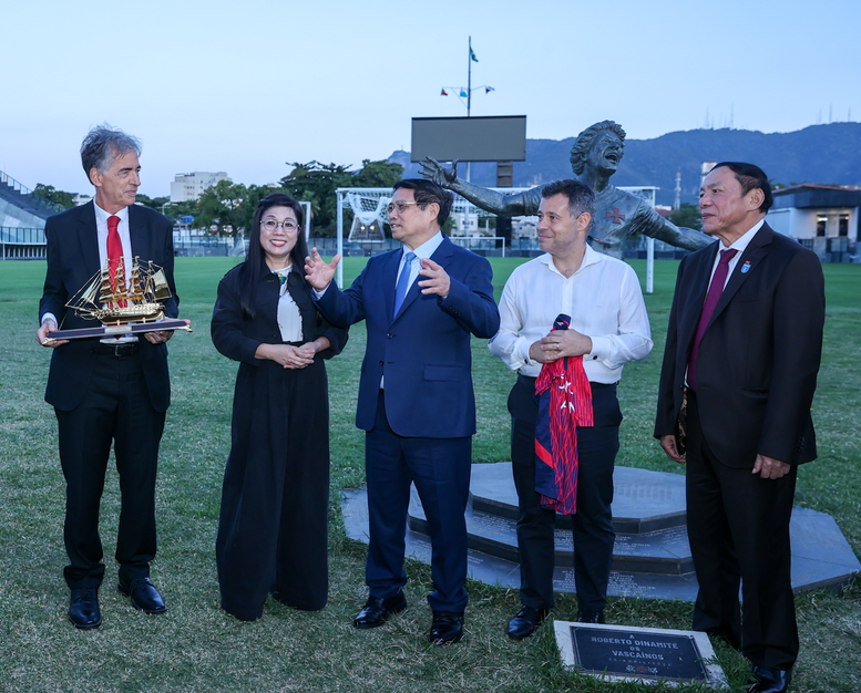 Thủ tướng: Tiềm năng hợp tác về văn hóa, thể thao giữa Việt Nam và Brazil là không có giới hạn - Ảnh 4. Thủ tướng: Tiềm năng hợp tác về văn hóa, thể thao giữa Việt Nam và Brazil là không có giới hạn - Ảnh 4.