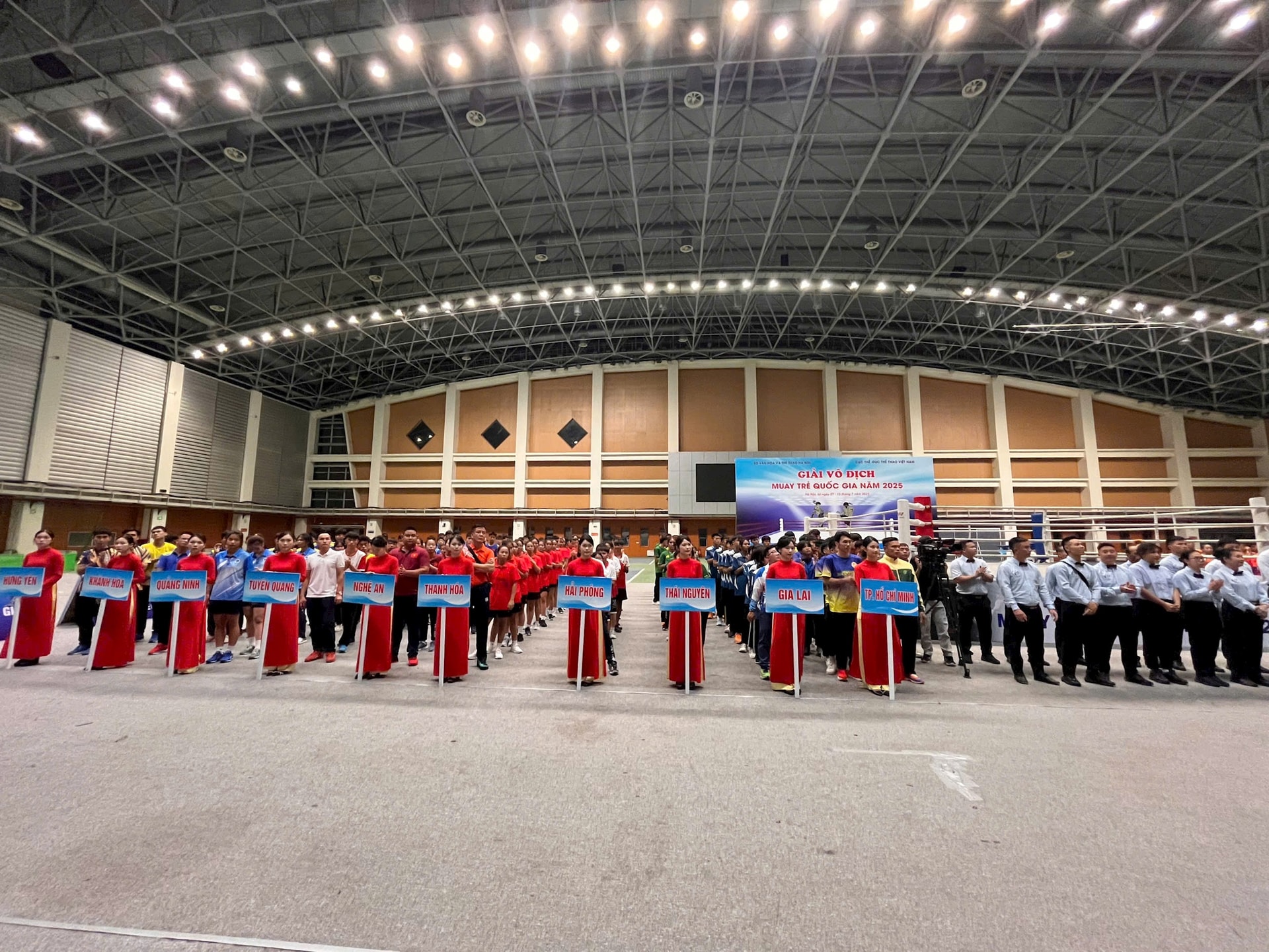 Giải vô địch Muay trẻ quốc gia 2025 chính thức khởi tranh tại Hà Nội - Ảnh 3. Giải vô địch Muay trẻ quốc gia 2025 chính thức khởi tranh tại Hà Nội - Ảnh 3.