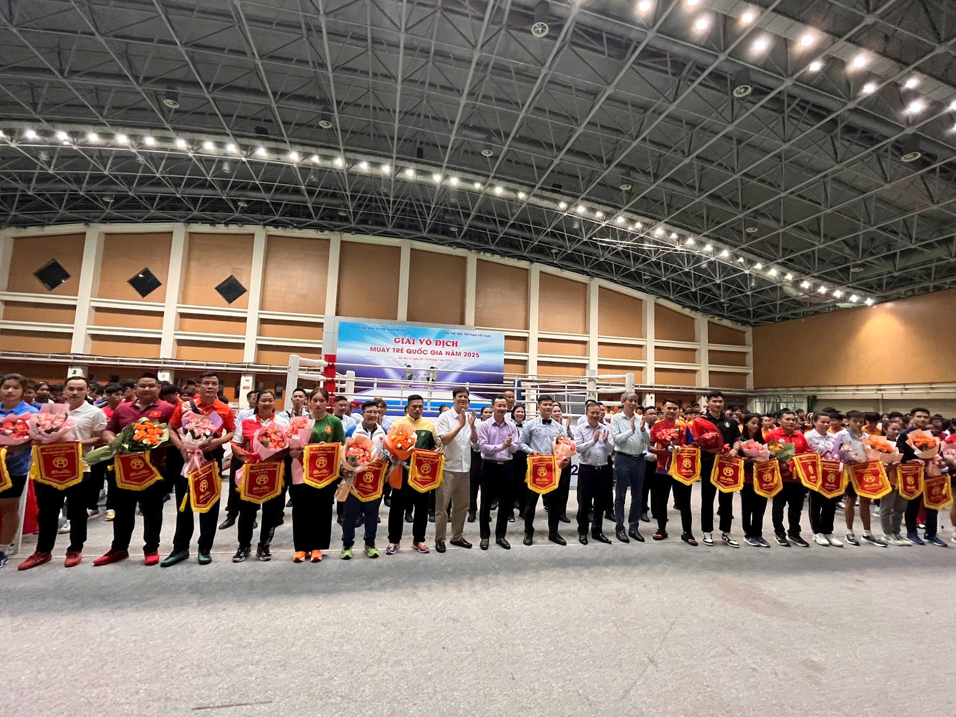 Giải vô địch Muay trẻ quốc gia 2025 chính thức khởi tranh tại Hà Nội - Ảnh 4. Giải vô địch Muay trẻ quốc gia 2025 chính thức khởi tranh tại Hà Nội - Ảnh 4.