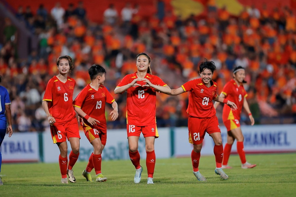 Đội tuyển bóng đá nữ: Tiến bước mục tiêu World Cup - Ảnh 1. Đội tuyển bóng đá nữ: Tiến bước mục tiêu World Cup - Ảnh 1.