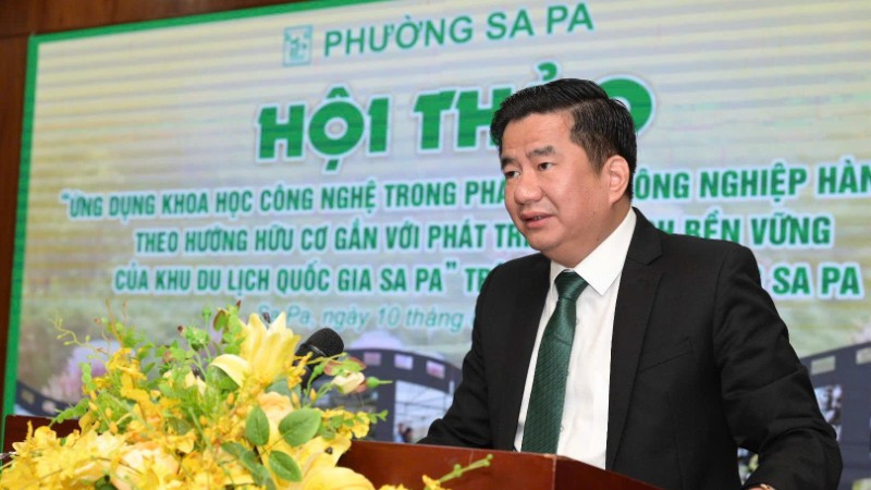 Hướng tới Sa Pa xanh, nông nghiệp sạch, du lịch bền vững - Ảnh 1.