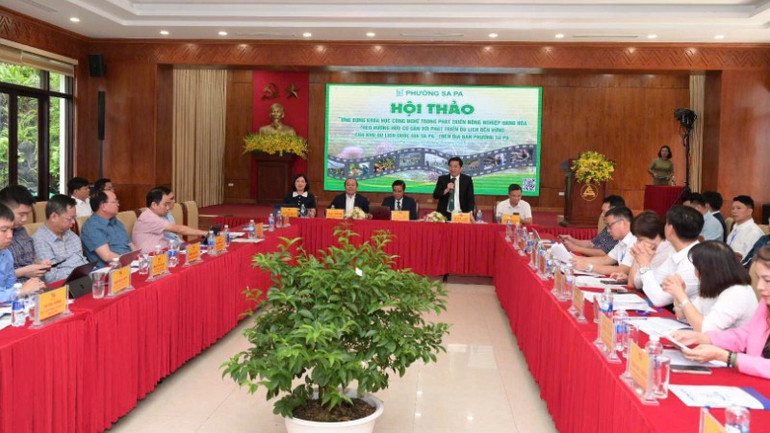 Hướng tới Sa Pa xanh, nông nghiệp sạch, du lịch bền vững - Ảnh 2. Hướng tới Sa Pa xanh, nông nghiệp sạch, du lịch bền vững - Ảnh 2.