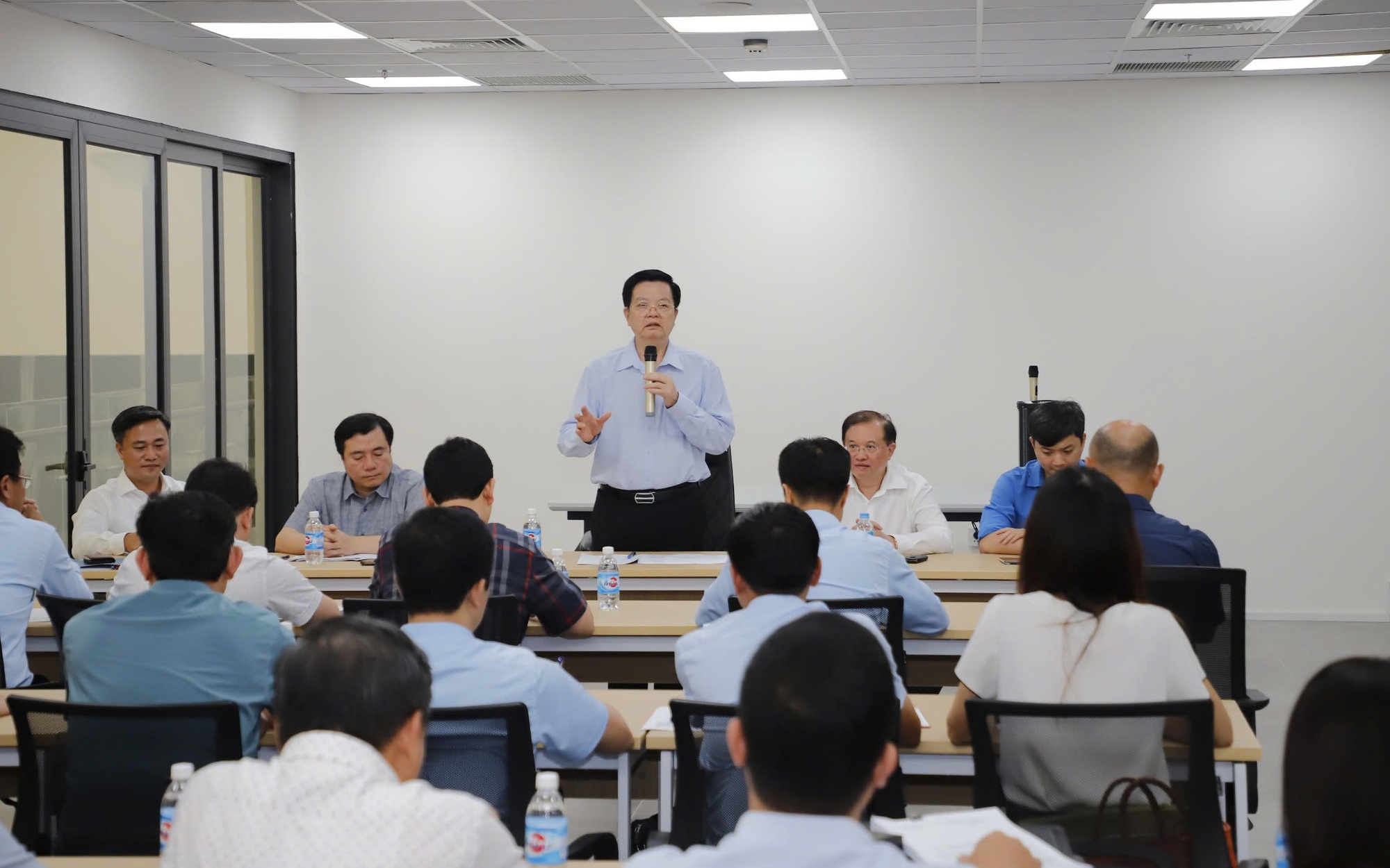 Triển lãm thành tựu Đất nước nhân dịp kỷ niệm 80 năm Ngày Quốc khánh: Thi công liên tục cả ngày lẫn đêm, vướng mắc ở đâu, tháo gỡ ở đó