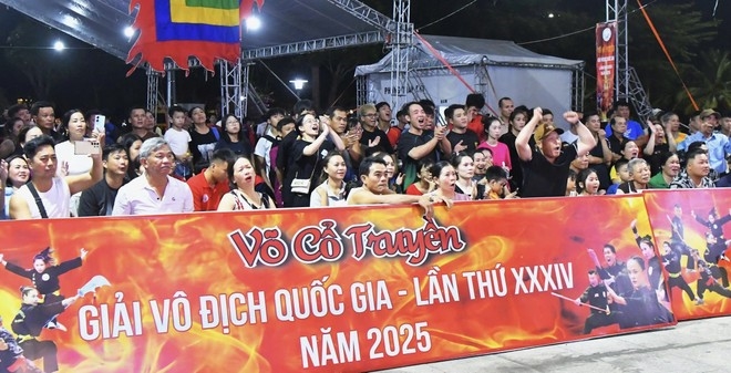 Giải vô địch võ cổ truyền quốc gia 2025: Dấu ấn về thành tích chuyên môn và công tác tổ chức - Ảnh 4. Giải vô địch võ cổ truyền quốc gia 2025: Dấu ấn về thành tích chuyên môn và công tác tổ chức - Ảnh 4.