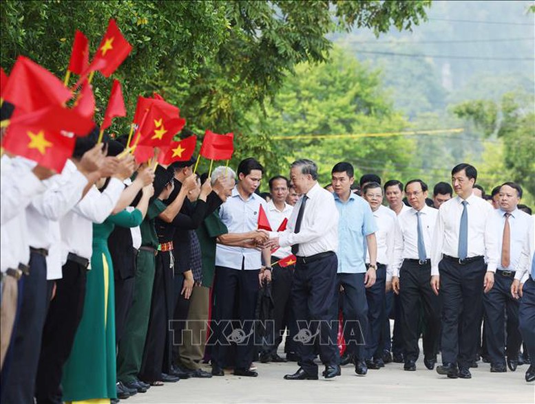 Tổng Bí thư Tô Lâm dự Ngày hội Toàn dân bảo vệ an ninh Tổ quốc tại Tuyên Quang - Ảnh 5.