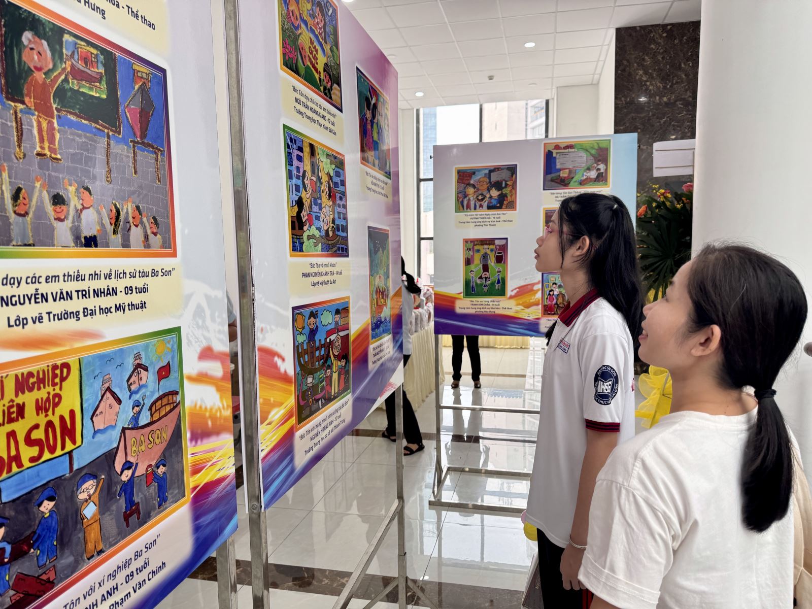 TP Hồ Chí Minh: Trao giải cuộc thi vẽ 'Thiếu nhi Thành phố Hồ Chí Minh với Bác Tôn' - Ảnh 4.