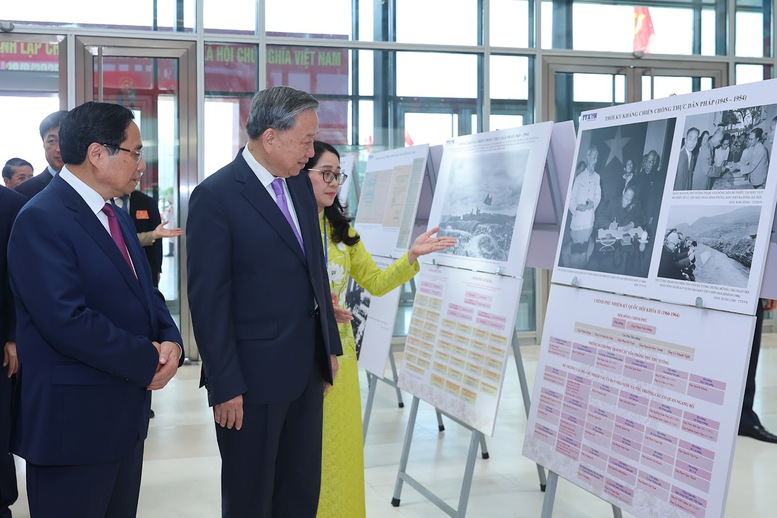 Thủ tướng: Chính phủ dưới sự lãnh đạo của Đảng, 80 năm hành trình vì nước, vì dân - Ảnh 3.