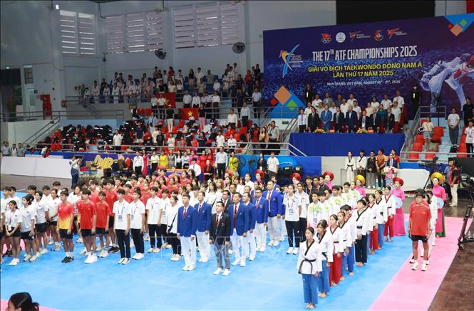 Giải vô địch Taekwondo Đông Nam Á 2025: Tôn vinh tinh thần hữu nghị và đoàn kết - Ảnh 1. Giải vô địch Taekwondo Đông Nam Á 2025: Tôn vinh tinh thần hữu nghị và đoàn kết - Ảnh 1.