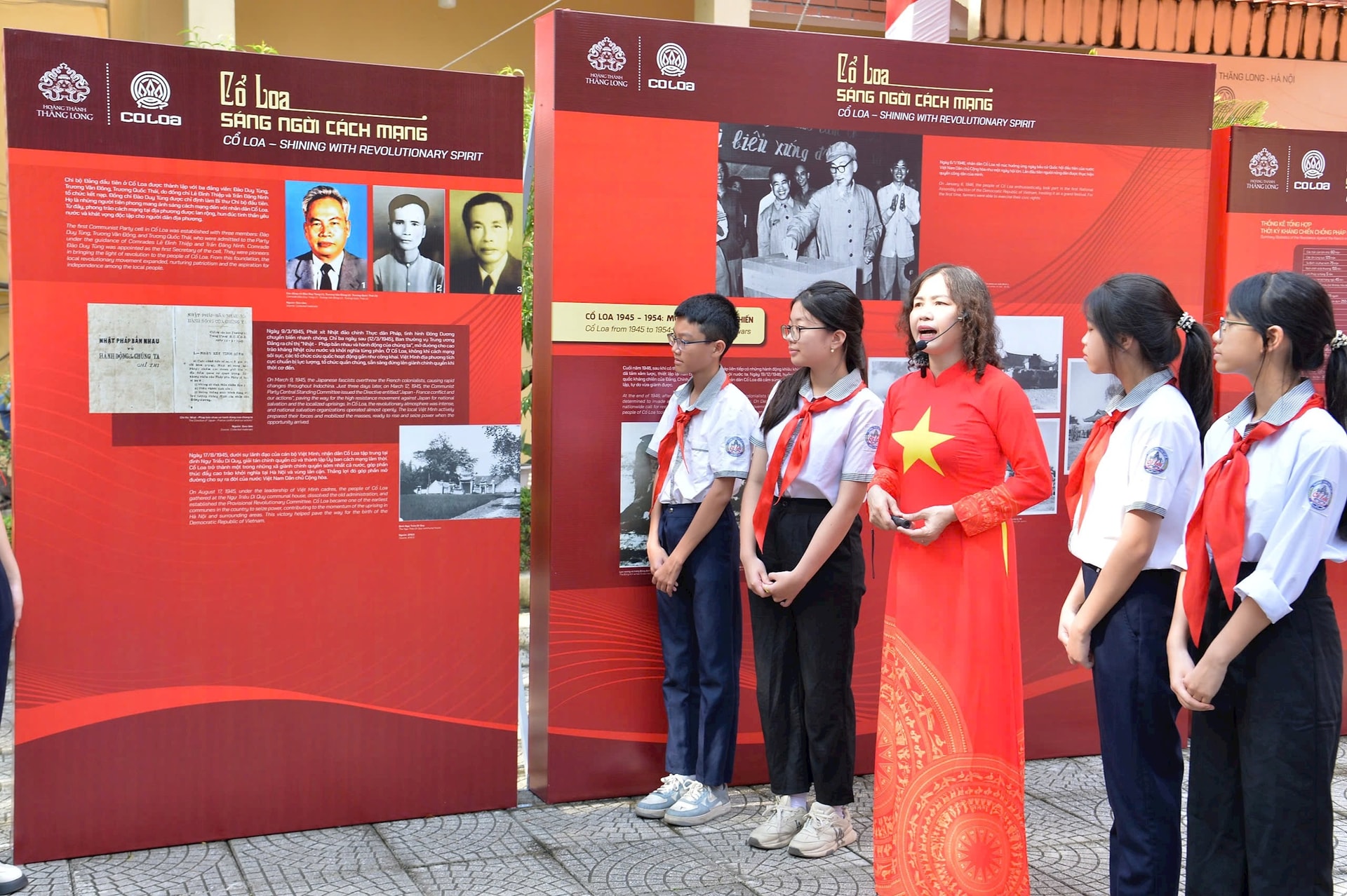 Hà Nội: Trưng bày hơn 100 hình ảnh, tư liệu về “Cổ Loa - Truyền thống và cách mạng” - Ảnh 3. Hà Nội: Trưng bày hơn 100 hình ảnh, tư liệu về “Cổ Loa - Truyền thống và cách mạng” - Ảnh 3.