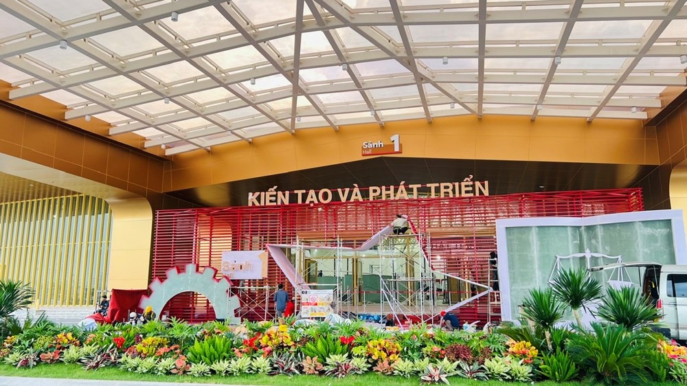 Tăng tốc cho Triển lãm thành tựu đất nước 80 năm - Ảnh 2.