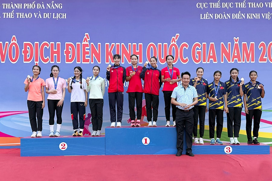 Điền kinh Hà Nội:Hướng tới mục tiêu xa hơn - Ảnh 1. Điền kinh Hà Nội:Hướng tới mục tiêu xa hơn - Ảnh 1.