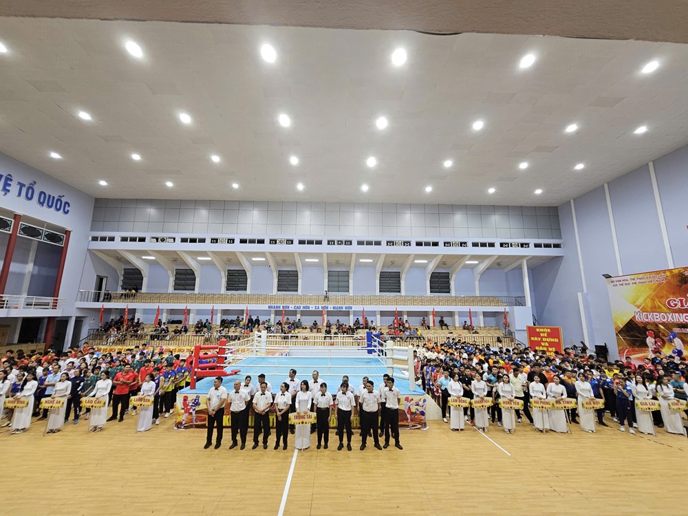 39 đoàn tham gia Giải Vô địch Kickboxing trẻ toàn quốc năm 2025 - Ảnh 1.
