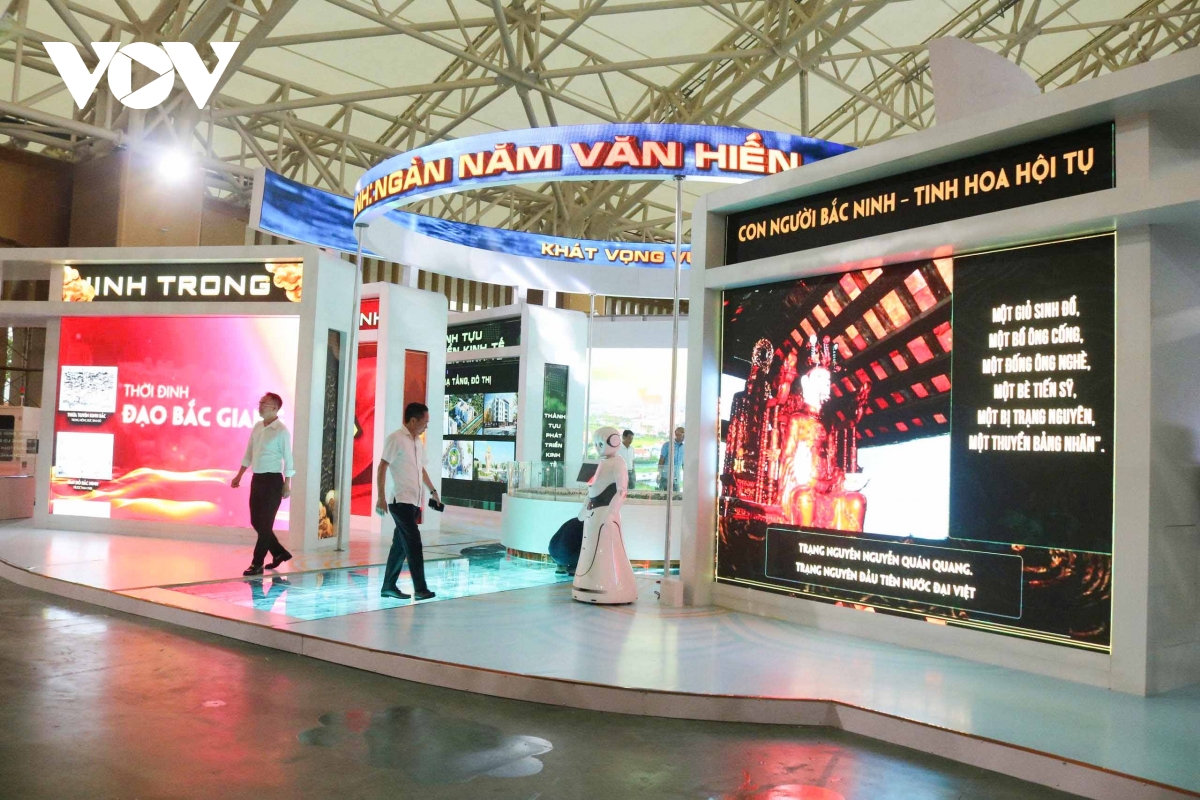 Bắc Ninh tái hiện hành trình 80 năm tại Triển lãm Thành tựu đất nước - Ảnh 1. Bắc Ninh tái hiện hành trình 80 năm tại Triển lãm Thành tựu đất nước - Ảnh 1.
