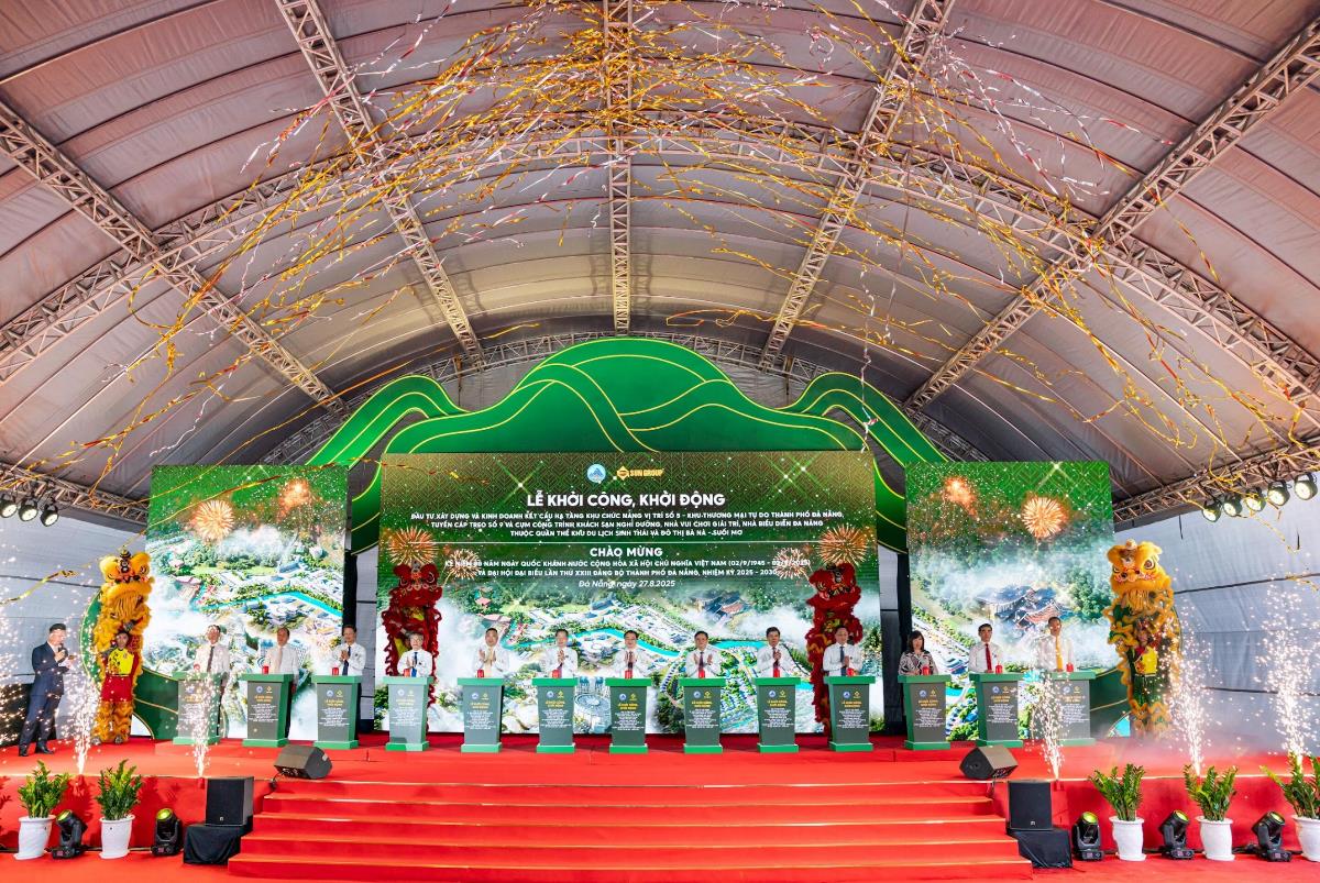Sun Group nâng tầm Bà Nà bằng siêu đô thị nghỉ dưỡng, vui chơi giải trí dưới chân núi trị giá 52 ngàn tỷ đồng - Ảnh 1. Sun Group nâng tầm Bà Nà bằng siêu đô thị nghỉ dưỡng, vui chơi giải trí dưới chân núi trị giá 52 ngàn tỷ đồng - Ảnh 1.