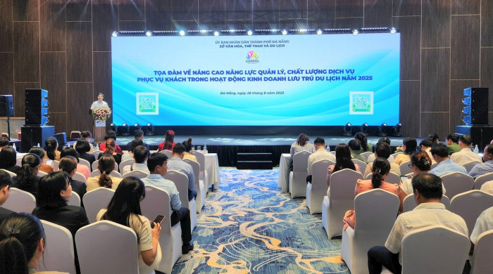 Đà Nẵng: Nâng cao năng lực phục vụ khách trong hoạt động kinh doanh lưu trú du lịch - Ảnh 1. Đà Nẵng: Nâng cao năng lực phục vụ khách trong hoạt động kinh doanh lưu trú du lịch - Ảnh 1.