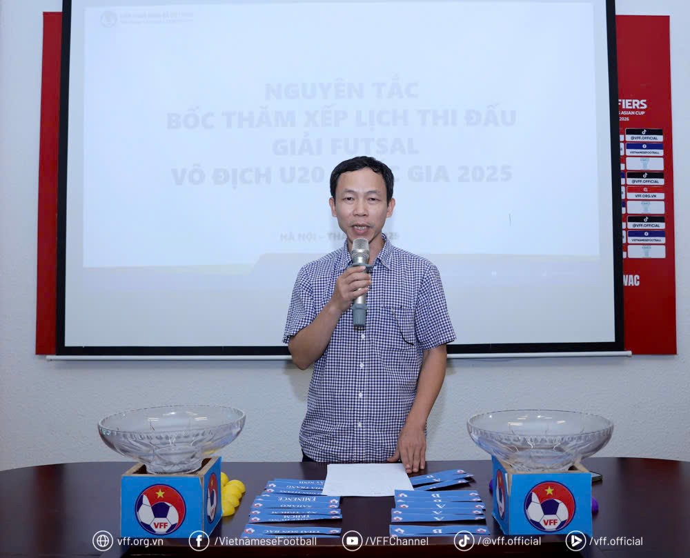 10 đội dự Giải futsal vô địch U20 quốc gia 2025 - Ảnh 1. 10 đội dự Giải futsal vô địch U20 quốc gia 2025 - Ảnh 1.