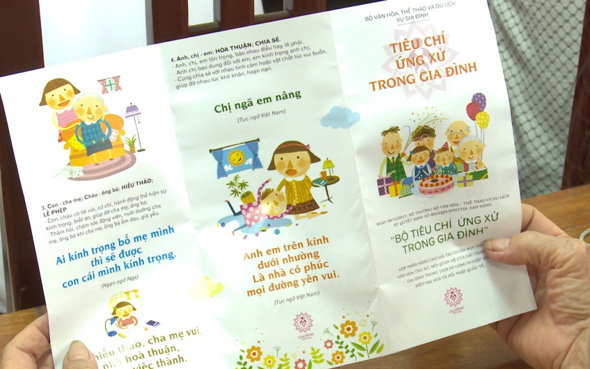 Phú Thọ: Tiếp tục triển khai có hiệu quả Bộ tiêu chí ứng xử trong gia đình