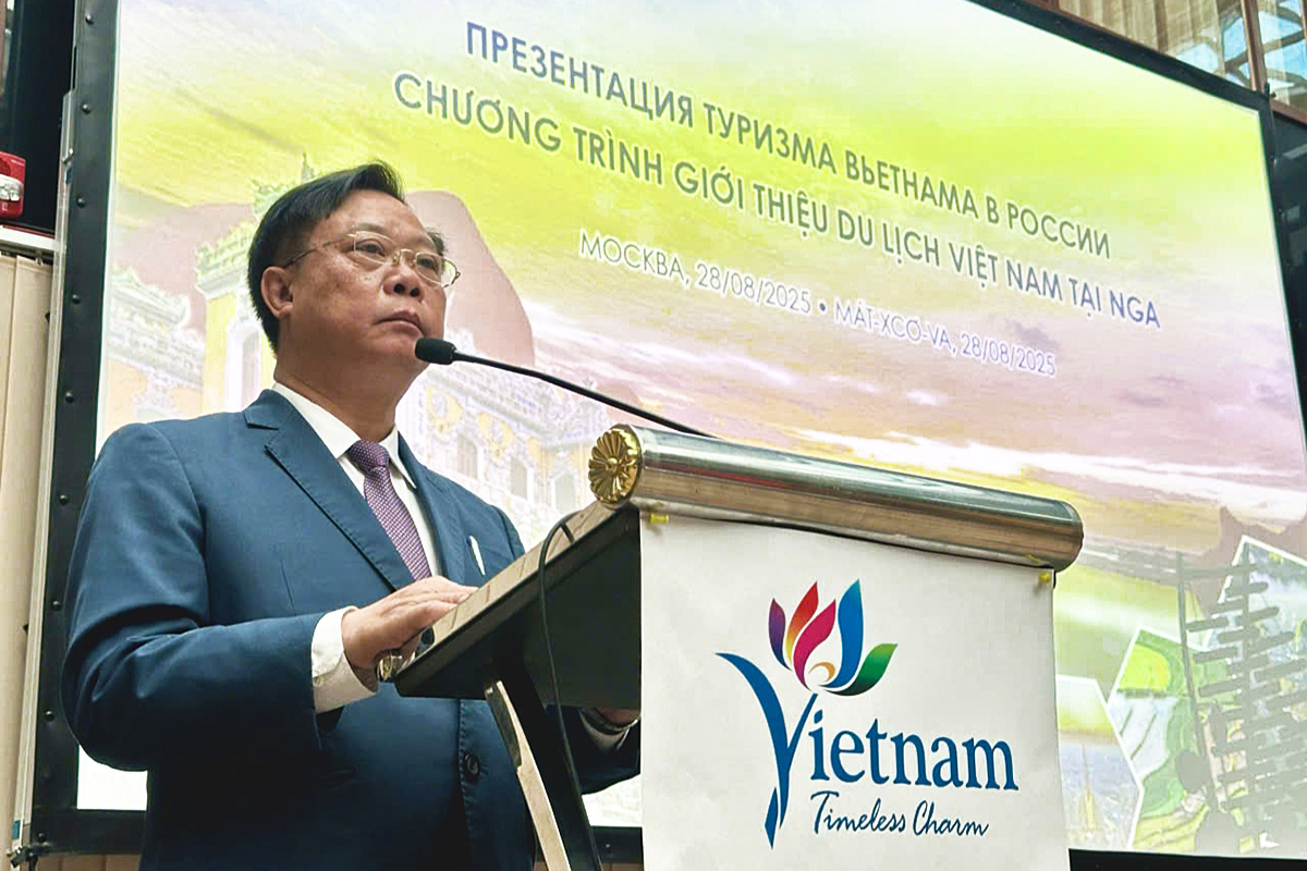 Quảng bá du lịch Việt Nam tại Matxcova, Liên bang Nga - Ảnh 1. Quảng bá du lịch Việt Nam tại Matxcova, Liên bang Nga - Ảnh 1.
