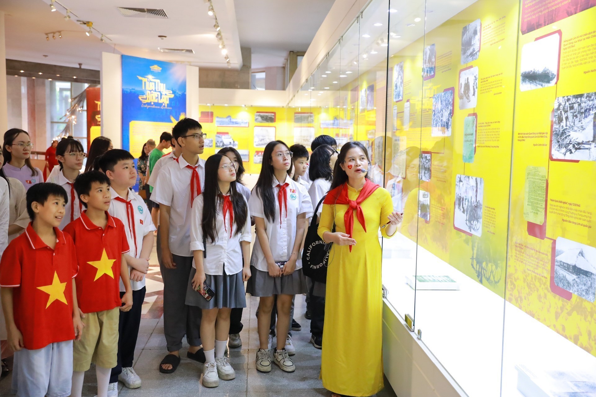 80 năm Quốc khánh: Chuỗi hoạt động trưng bày, triển lãm, biểu diễn nghệ thuật tôn vinh giá trị lịch sử dân tộc - Ảnh 2. 80 năm Quốc khánh: Chuỗi hoạt động trưng bày, triển lãm, biểu diễn nghệ thuật tôn vinh giá trị lịch sử dân tộc - Ảnh 2.