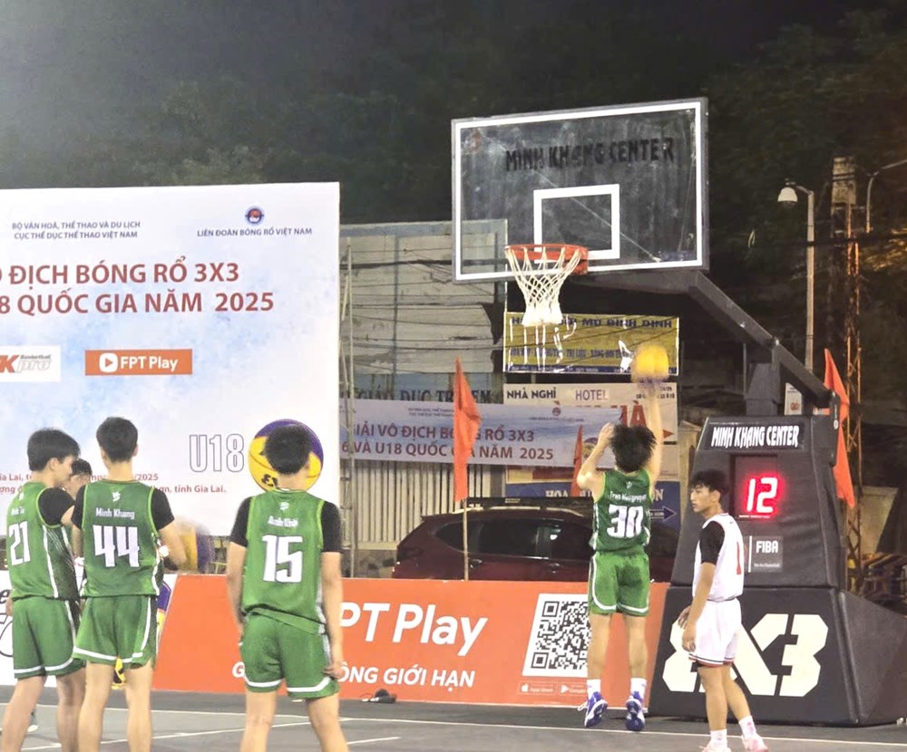 Hơn 50 đội tham gia Giải vô địch Bóng rổ 3x3 quốc gia - Ảnh 2. Hơn 50 đội tham gia Giải vô địch Bóng rổ 3x3 quốc gia - Ảnh 2.