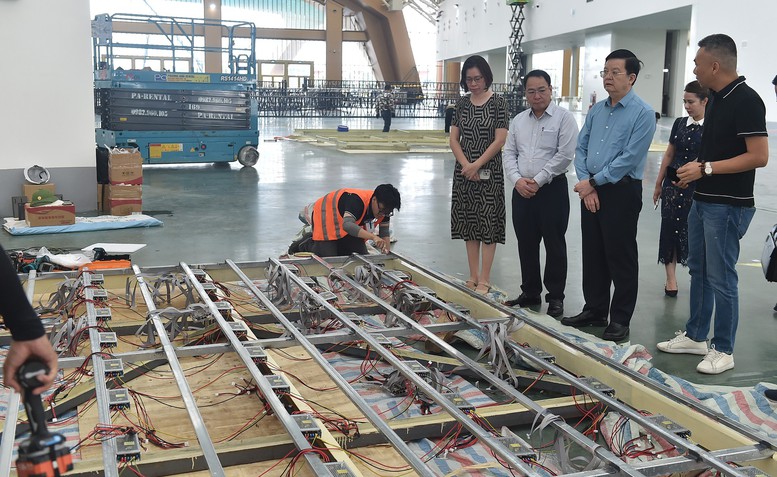 Đẩy nhanh tiến độ triển khai Triển lãm kỷ niệm 80 năm Ngày Quốc khánh - Ảnh 4.