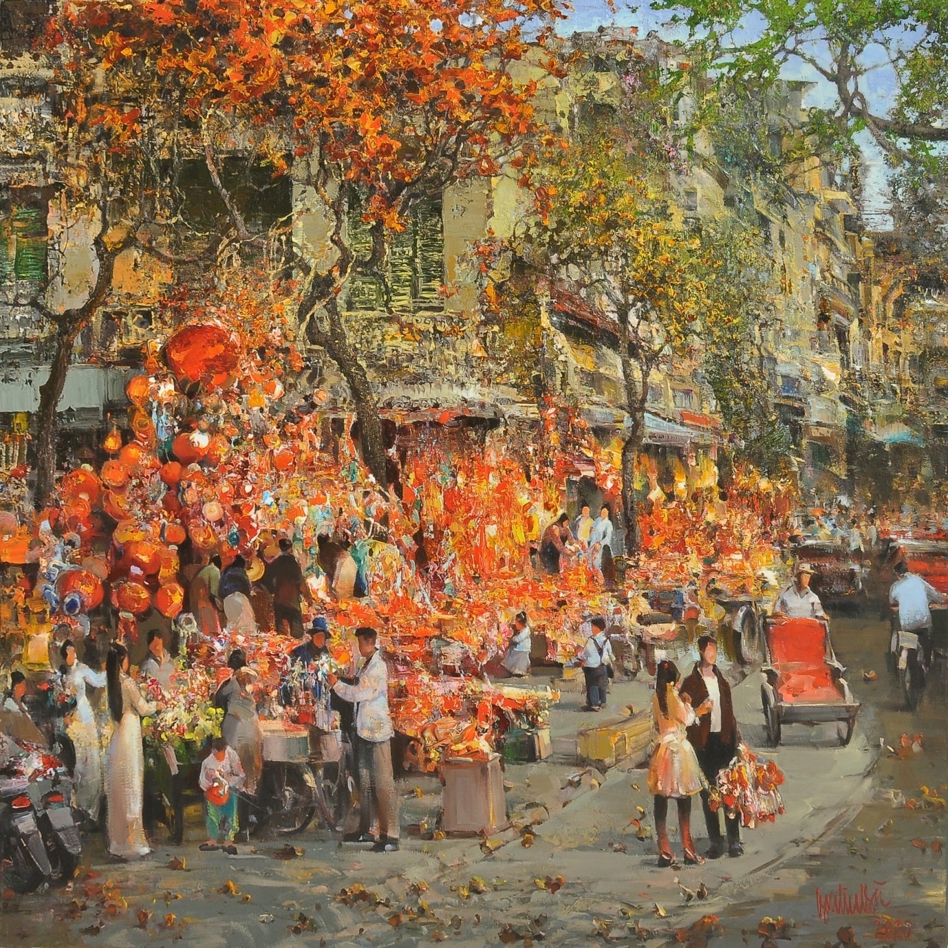 “Dòng chảy” nghệ thuật của các thế hệ Trường Đại học Mỹ thuật Việt Nam - Ảnh 1.