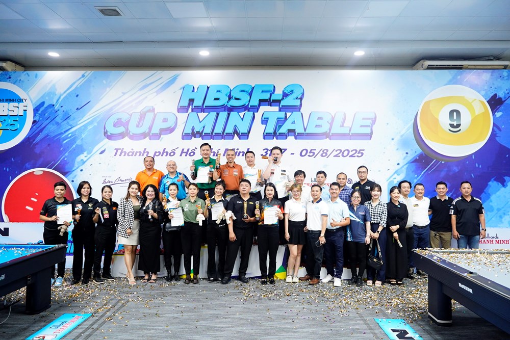 Trần Quyết Chiến vô địch Tour 2 HBSF 2025 - Ảnh 2. Trần Quyết Chiến vô địch Tour 2 HBSF 2025 - Ảnh 2.